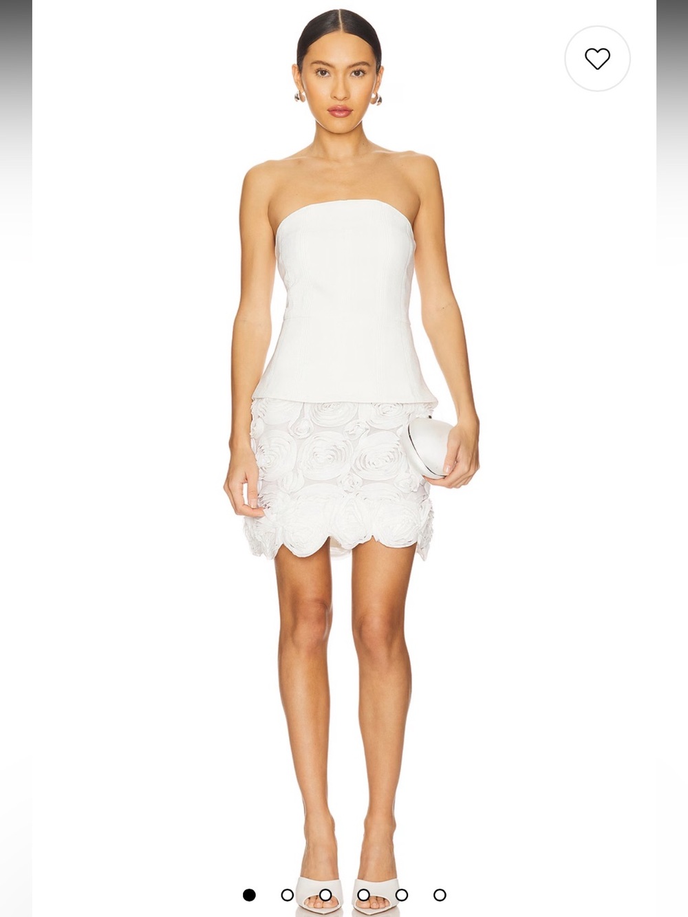 Elliatt Selena Mini Dress in Ivory